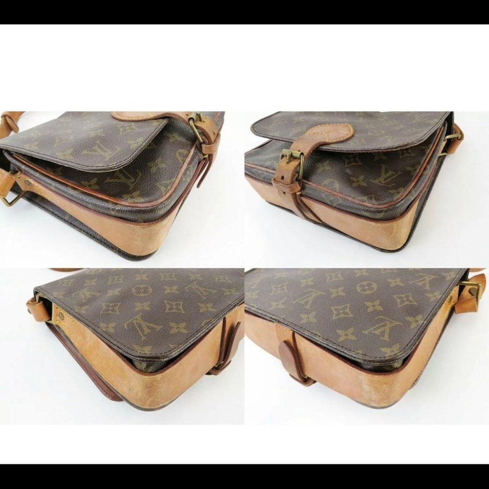 C2: 100% Authentic LOUIS VUITTON Cartouchiere MM Monogram Shoulder Bag Purse - Picture 6 of 13